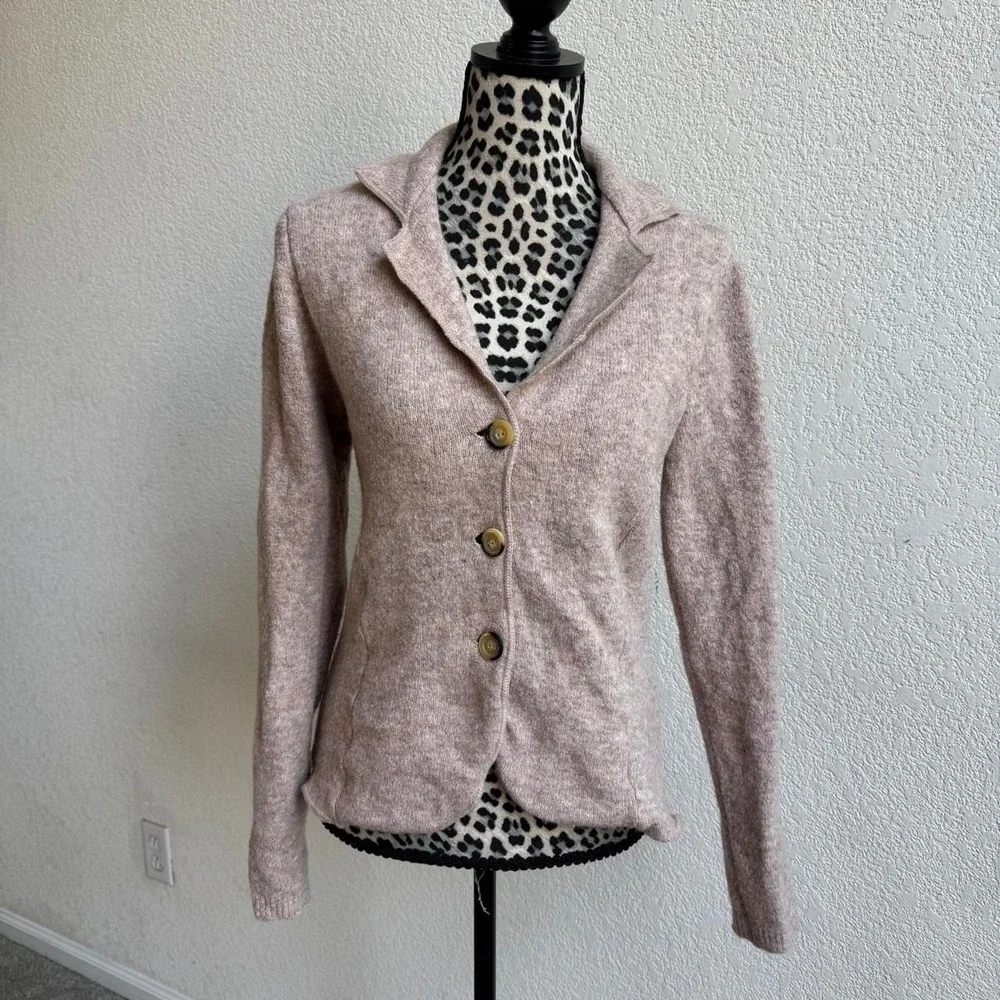 Alpha Massimo Rebecchi light pink Cardigan Sweater